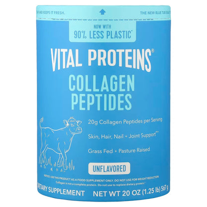 Vital Proteins, Collagen Peptides, Unflavoured, 20 oz (Pack of 2)