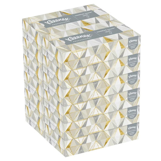 Kleenex Facial Tissue Convenience Case 2-ply, White, 12-count