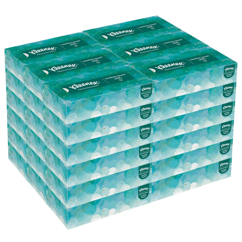Kleenex Facial Tissues 2-ply, White, 36-count