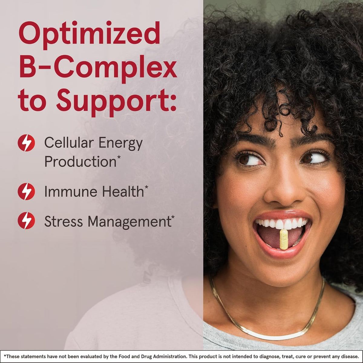 Vitamin B Complex - 100 Veggie Caps - B-Complex Formula -Cellular Energy & Metabolism Support - Supports Brain, Cellular & Cardiovascular Health - 100 Servings