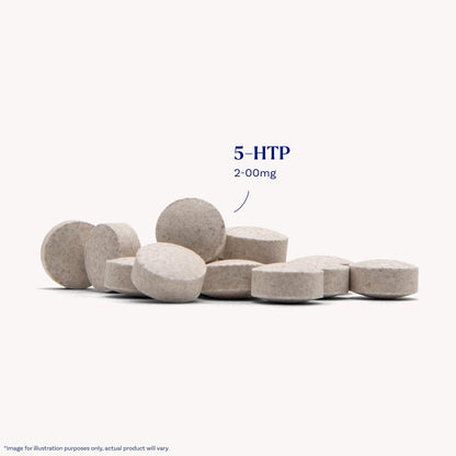 Natrol 5-HTP 200 mg, Time Release, Support a Balanced Mood, Dietary Supplement Provides Serotonin Production Throughout The Day, 30 Tablets, Up to a 30 Day Supply