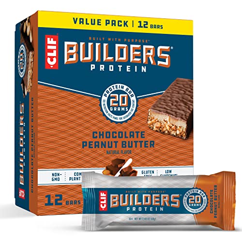 BUILDERS Chocolate Peanut Butter Bar (12 Pack  2.4 oz)