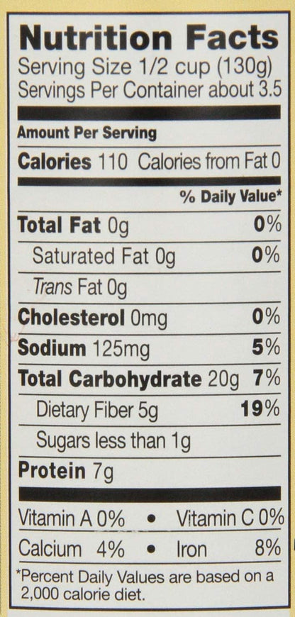 WESTBRAE 15 oz Natural Organic Black Beans, No Salt Added, Source of Plant Based Protein and Fiber, Low Fat, Gluten Free, (Pack of 12)