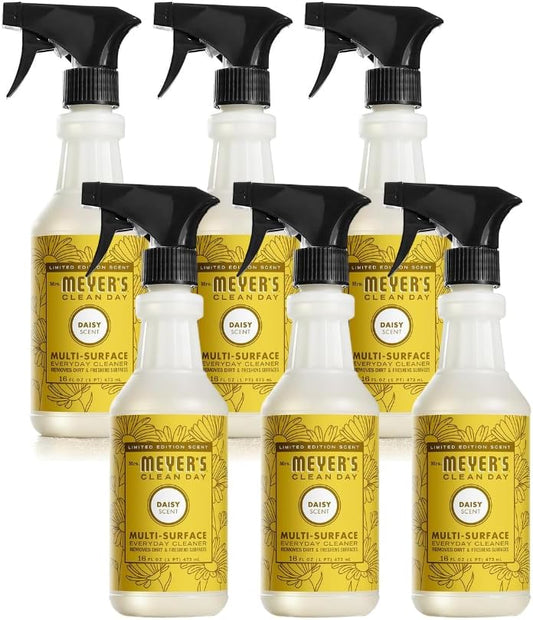 Mrs. MEYER'S Clean Day All-Purpose Cleaner Spray 16 Fl Oz (Daisy) Pack of 6