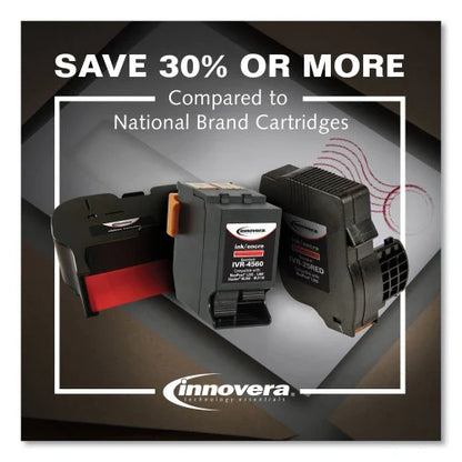 Innovera Compatible Red Postage Meter Ink, Replacement for 793-5 (IVR7935), 3,000 Page-Yield
