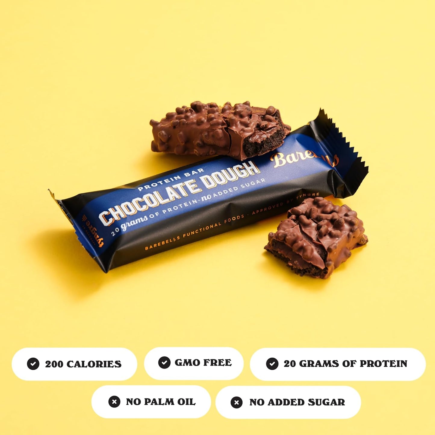 Barebells Protein Bars Chocolate Dough - 12 Count
