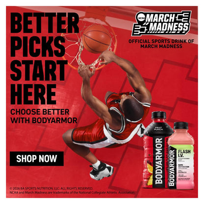 BODYARMOR Flash I.V. – Orange, 12 Pack