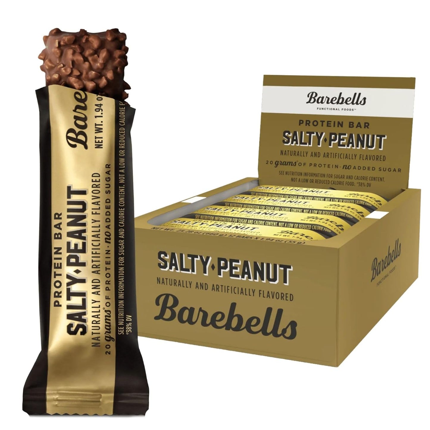 Barebells Protein Bars Salty Peanut - 12 Count