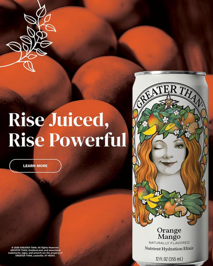 GREATER THAN Hydration for Her – Orange Mango, 12 Pack