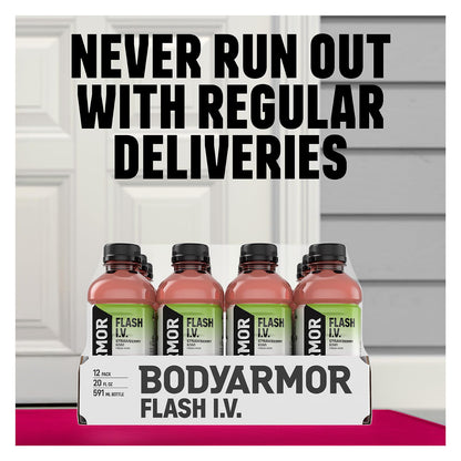 BODYARMOR Flash I.V. – Orange, 12 Pack