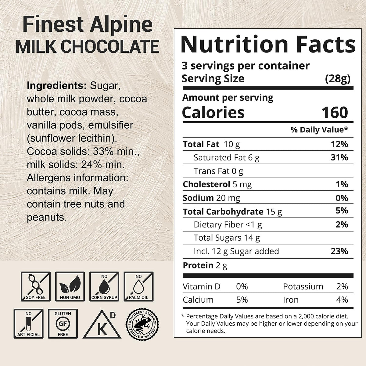 Milkboy Swiss Chocolates Chocolate Bars - Premium Swiss Alpine Milk Chocolate - Smooth European Milk Chocolates Gift - Sustainably Farmed Cocoa - Gluten Free - 3 oz, Pack 2