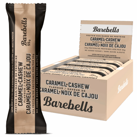Barebells Caramel Cashew | Protein Bar | Pack of 12