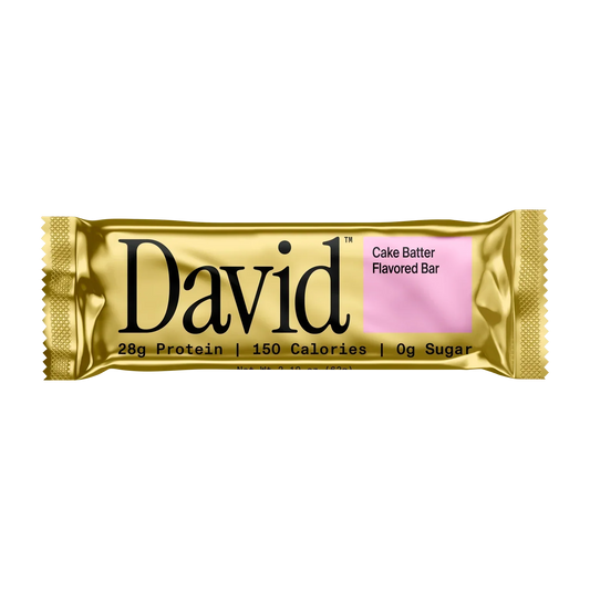 David High Protein Bars - Cake Batter -  Pack of 12