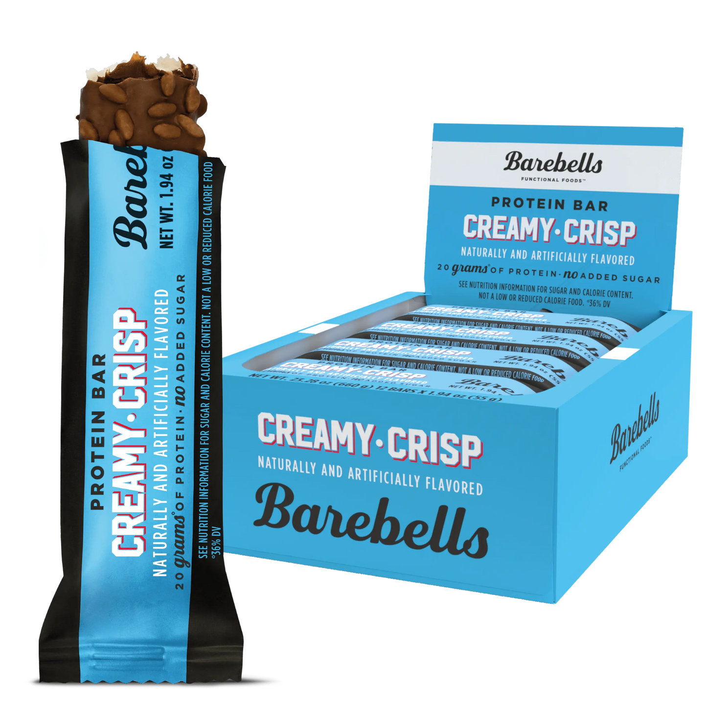 Barebells Protein Bar – Creamy Crisp (Pack of 12)